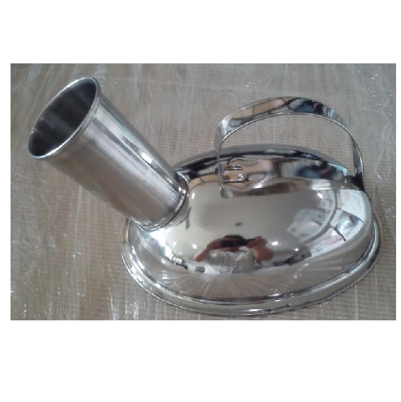 URINAL / URINE POTS (STAINLESS STEEL), MALE SZ:800ML